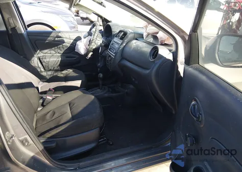 2017 Nissan Versa 1.6 S+ z USA, uszkodzony, nr VIN 3N1CN7AP7HL843214